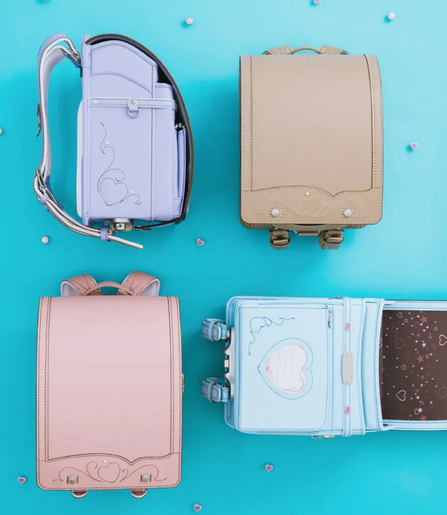 【鞄工房山本のランドセルのラインナップ】トゥインクル・ハート｜女の子に人気！未来を照らす、ハートのキラメキ（牛革）